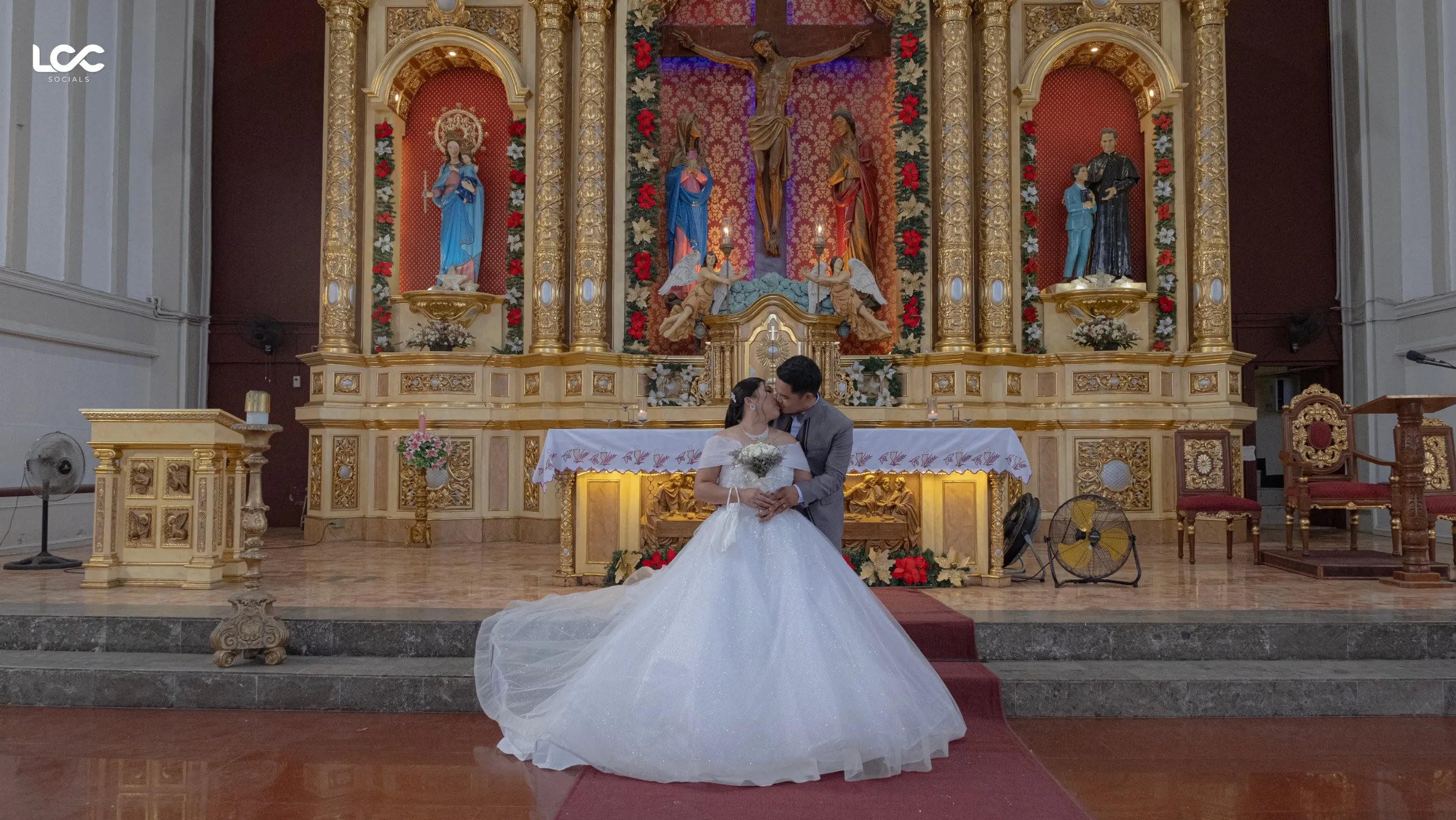Heritage church wedding